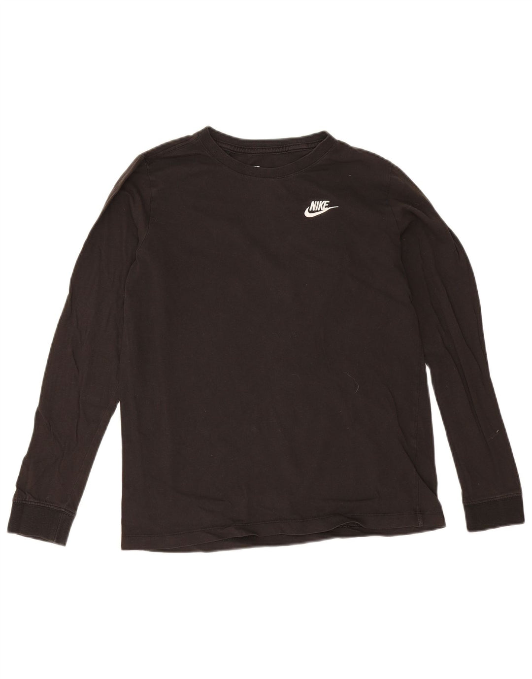 Chłopięca koszulka Nike z długim rękawem, 13-14 lat, XL, czarna, bawełniana