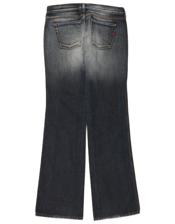 DIESEL Damskie jeansy Bootcut W28 L31 Granatowe, bawełniane