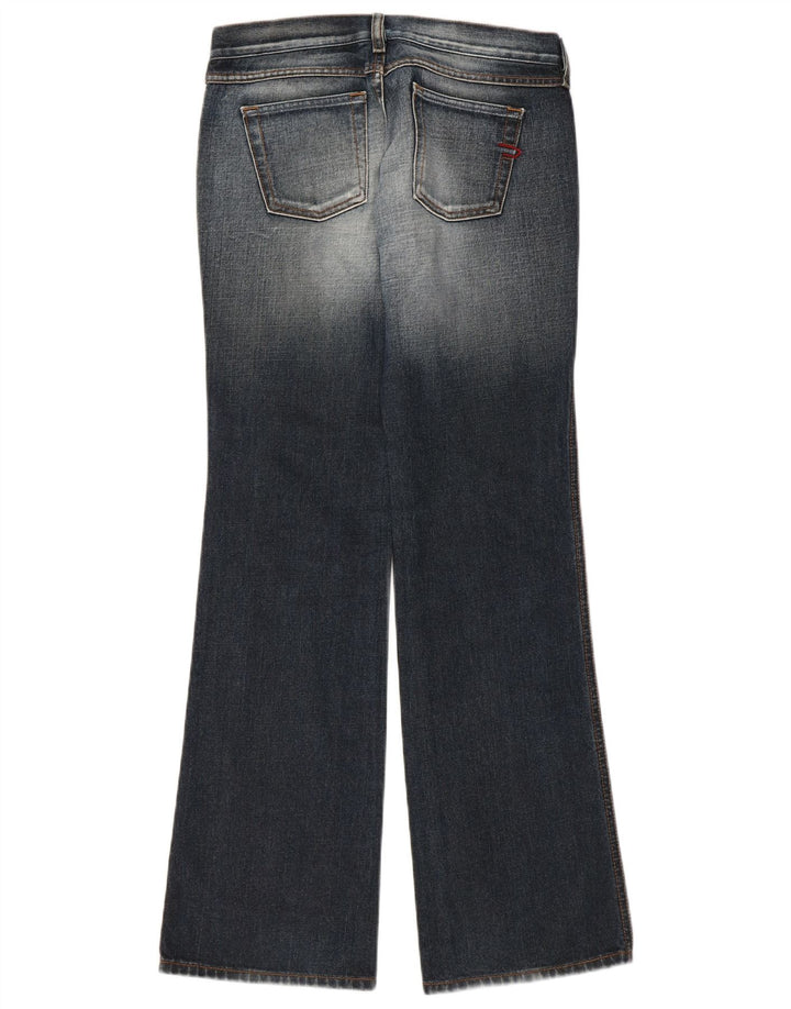 DIESEL Damskie jeansy Bootcut W28 L31 Granatowe, bawełniane