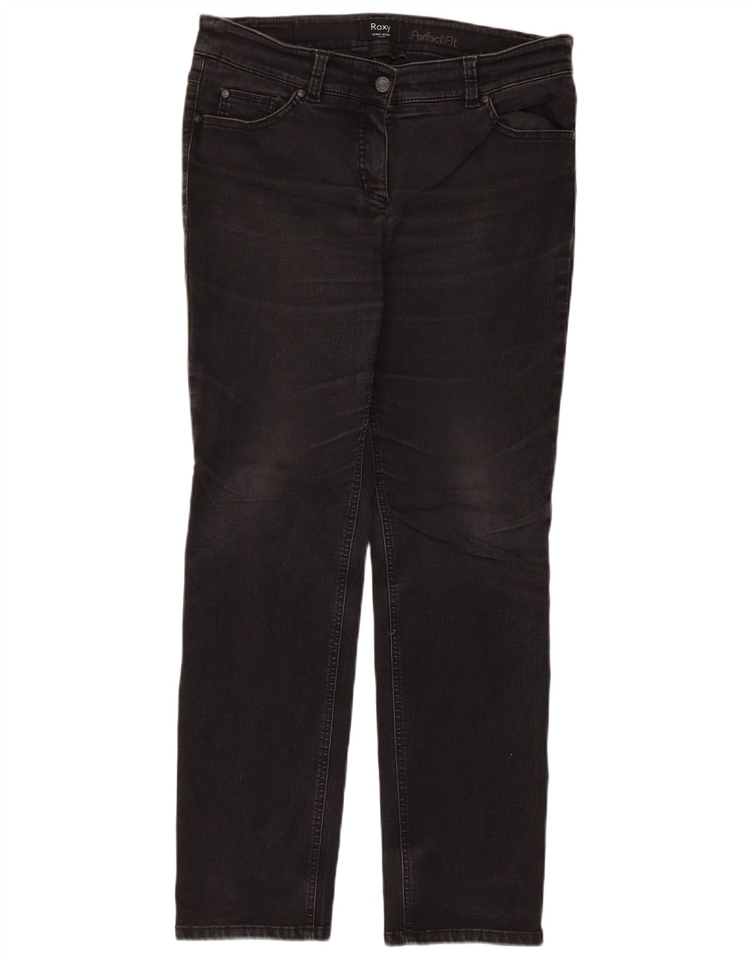 Damskie jeansy Roxy Slim UK 18 XL W32 L30 Czarna bawełna