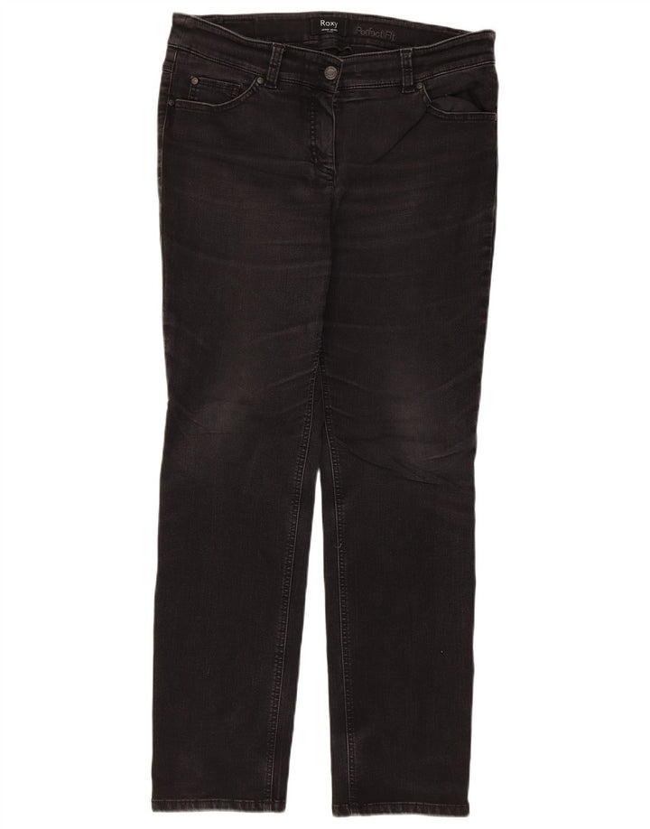 Damskie jeansy Roxy Slim UK 18 XL W32 L30 Czarna bawełna