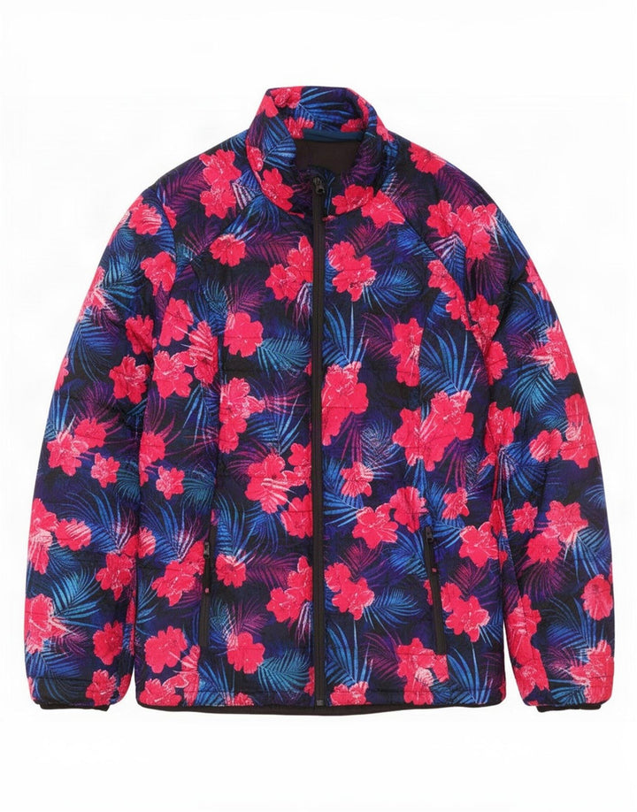 Damska ocieplana kurtka Mountain Warehouse UK 18 XL, wielokolorowe kwiaty