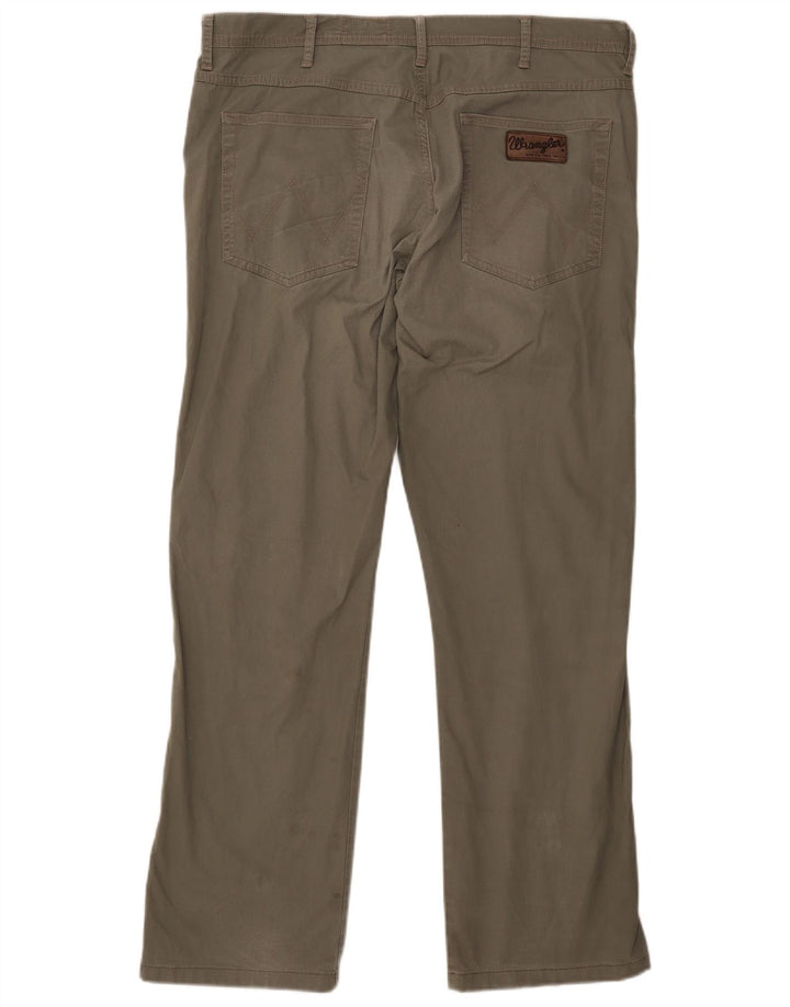 Męskie spodnie codzienne WRANGLER Arizona Stretch W38 L34 Khaki