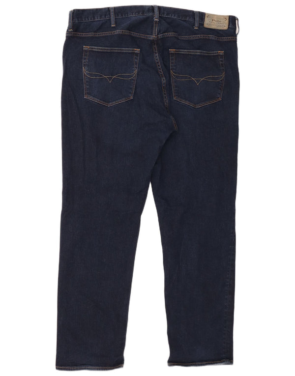 Męskie jeansy Polo Ralph Lauren Hampton o swobodnym kroju W42 L29 granatowe