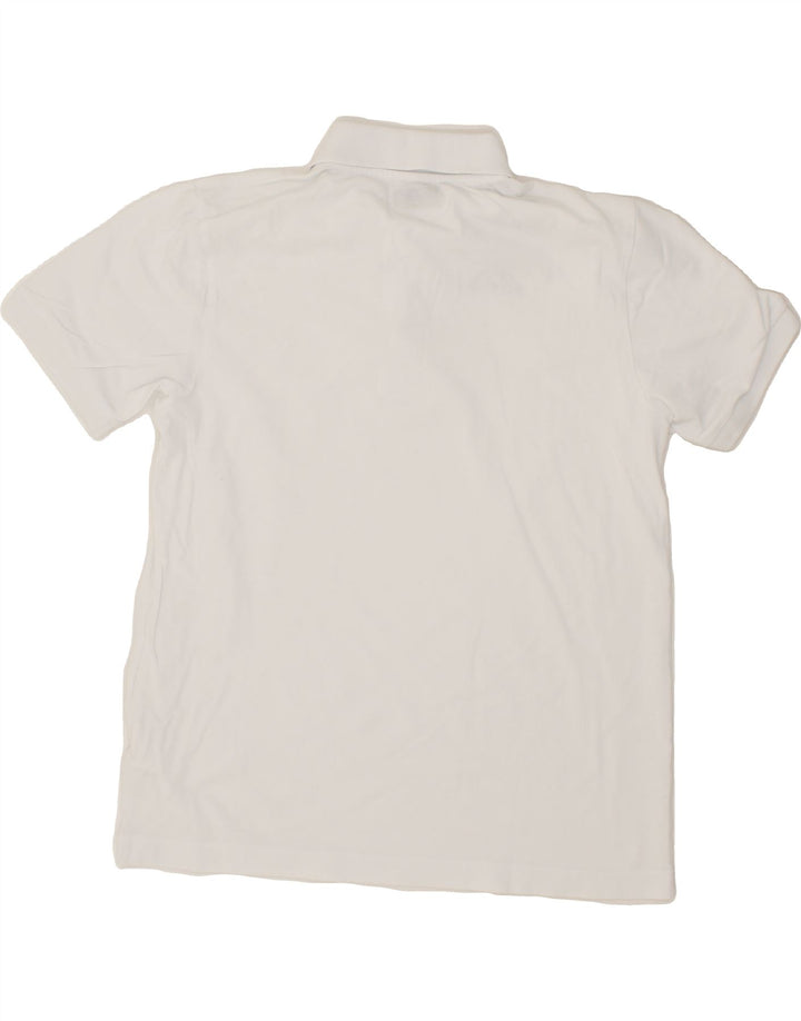 KAPPA Mens Polo Shirt Large White Cotton Vintage Kappa and Second-Hand Kappa from Messina Hembry 