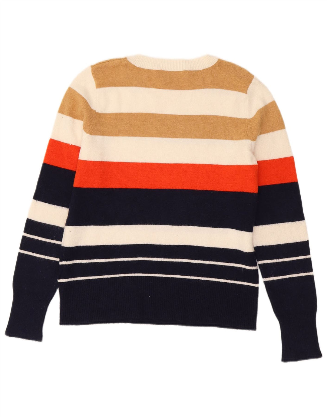 Sweter damski Oasis z okrągłym dekoltem, UK 12, średnie, wielokolorowe paski