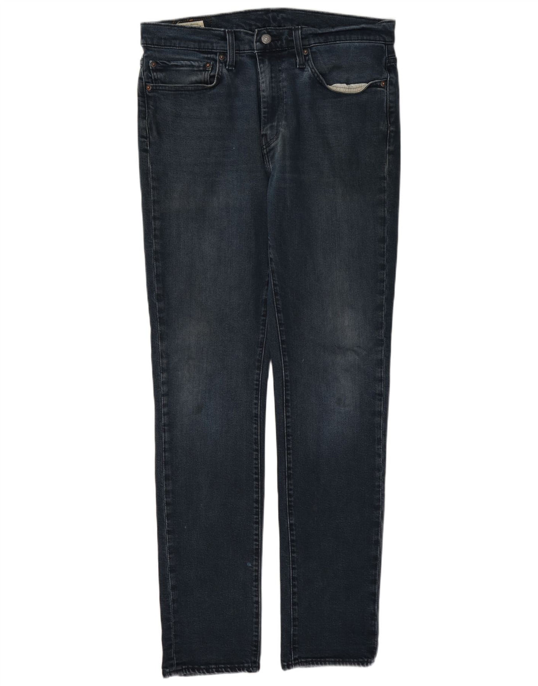 Męskie jeansy Levi's Slim W34 L34 Granatowa bawełna
