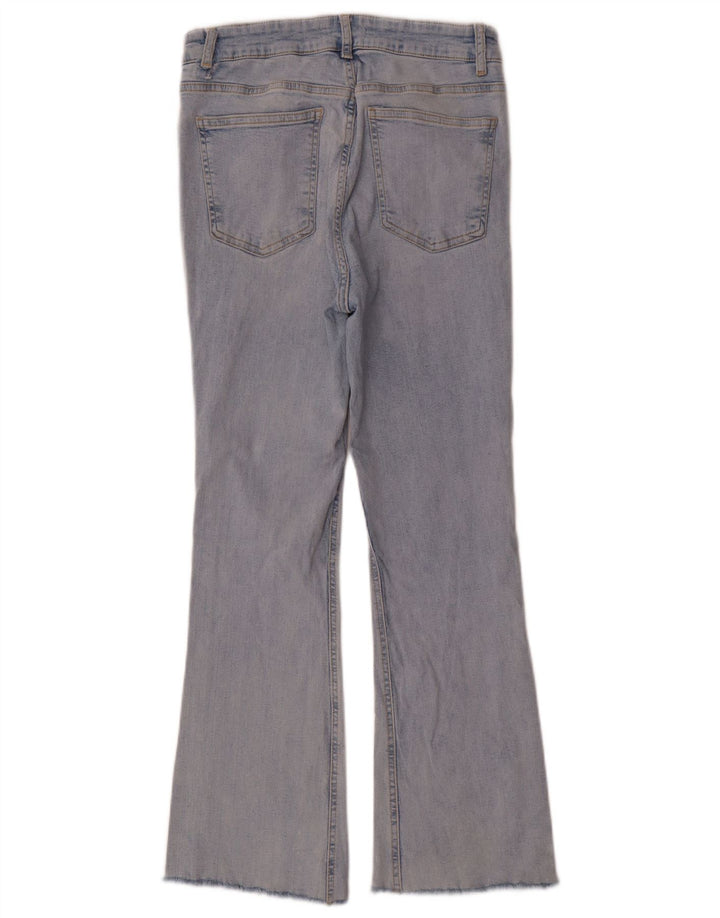 Damskie jeansy rozkloszowane Zara EU 42 Large W32 L27 Niebieskie bawełniane