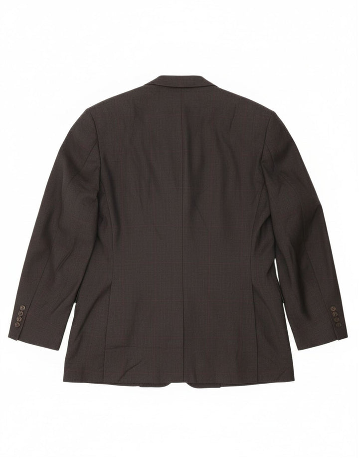 Męska marynarka Polo Ralph Lauren z podwójnymi piersiami UK 40 w dużą szarą kratkę