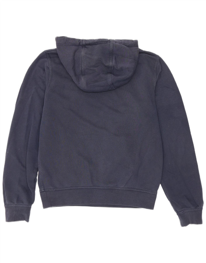 Męski sweter z kapturem Nike, mały, granatowy, bawełniany