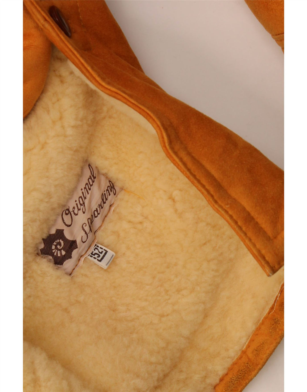 Vintage męska kurtka Shearling IT 56 XL Brown Shearling