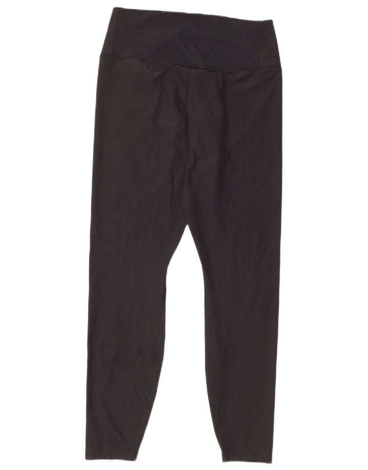 Damskie legginsy Nike Dri Fit UK 14, duże, czarne, poliestrowe