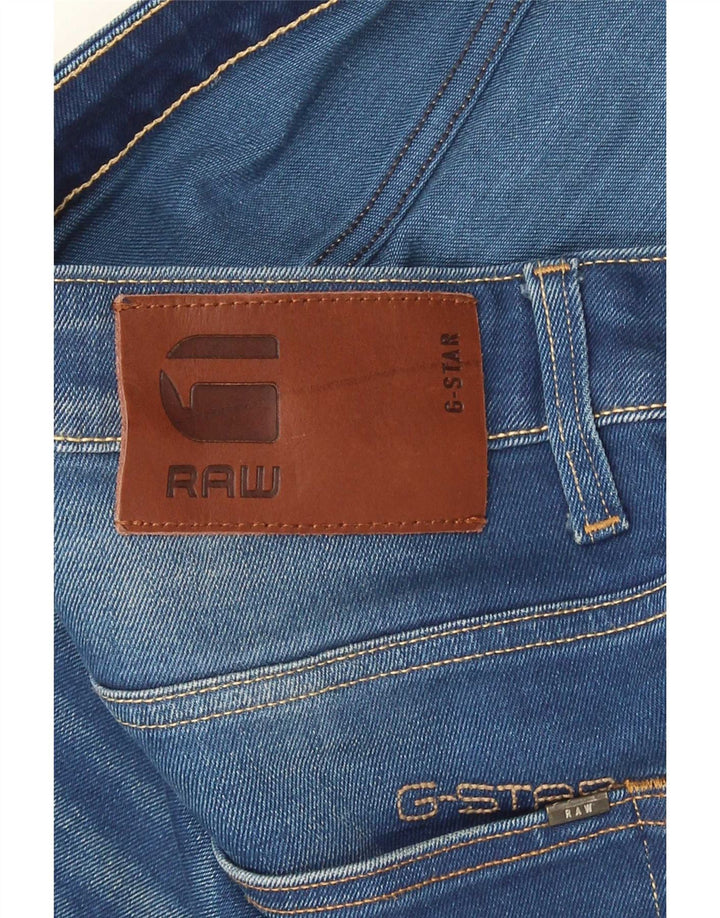 G-Star Męskie 3301 Slim Jeans W30 L32 Niebieska bawełna