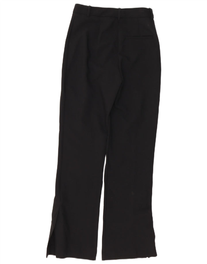 Spodnie damskie Zara Bootcut Chino, małe W26 L31, czarne, poliestrowe