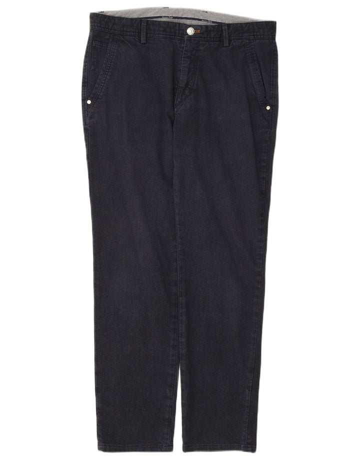 MASSIMO DUTTI Mens Slim Jeans EU 42 Large W32 L29 Navy Blue