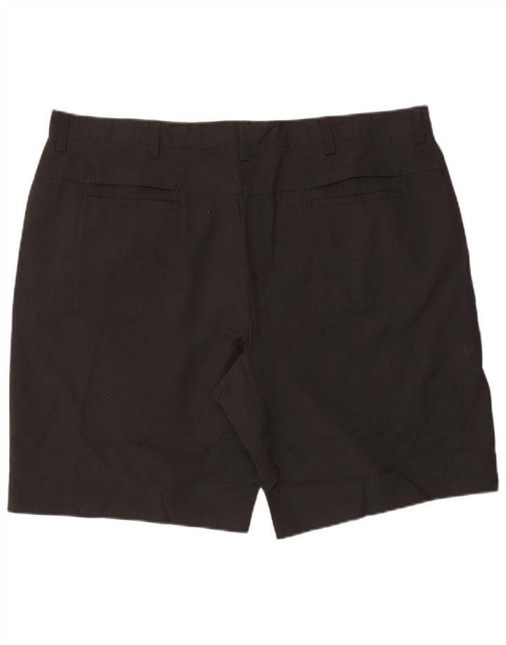 Męskie spodenki Chino Izod W42 2XL Czarny poliester