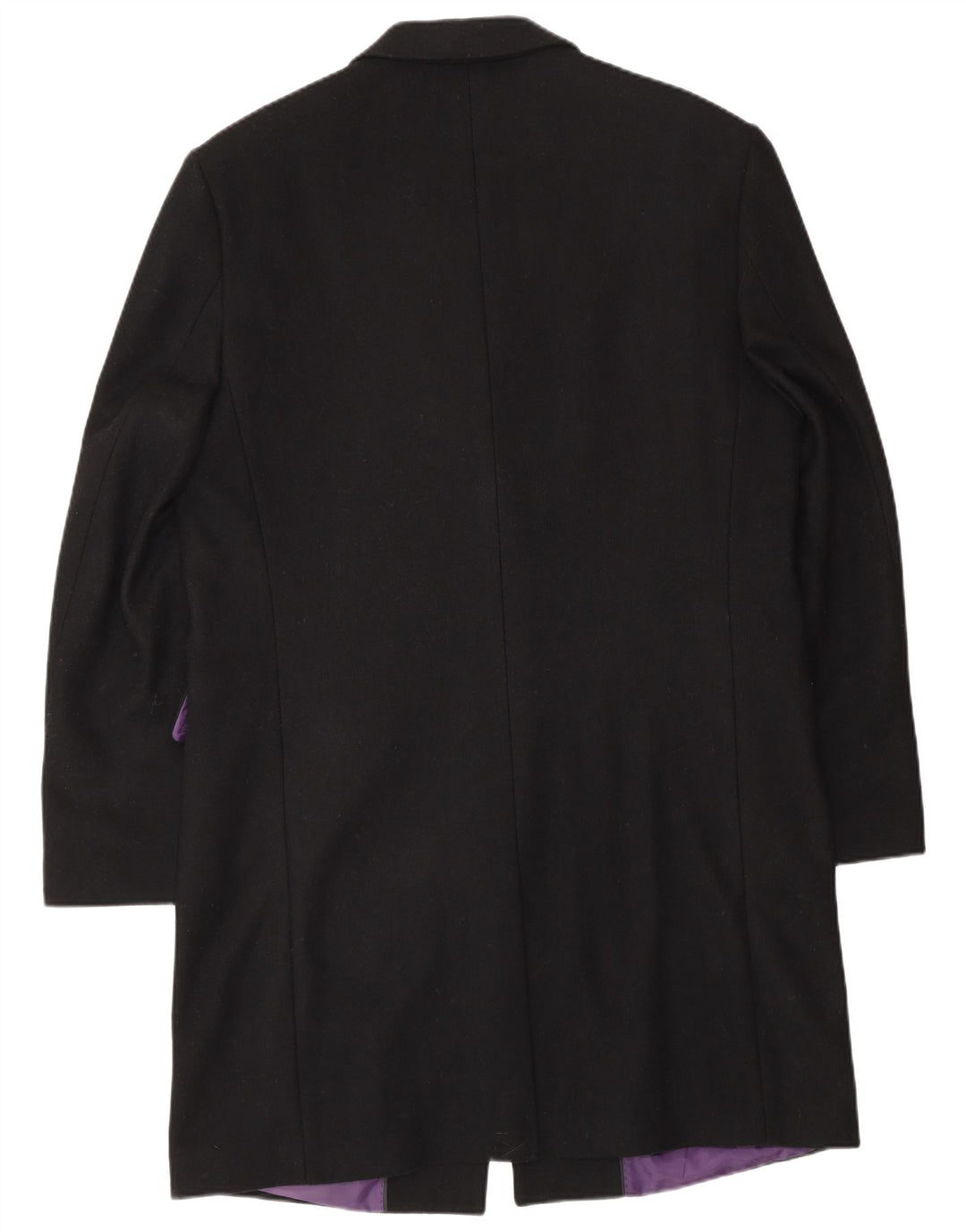 Płaszcz męski Jeff Banks UK 36 Small Black Wełna