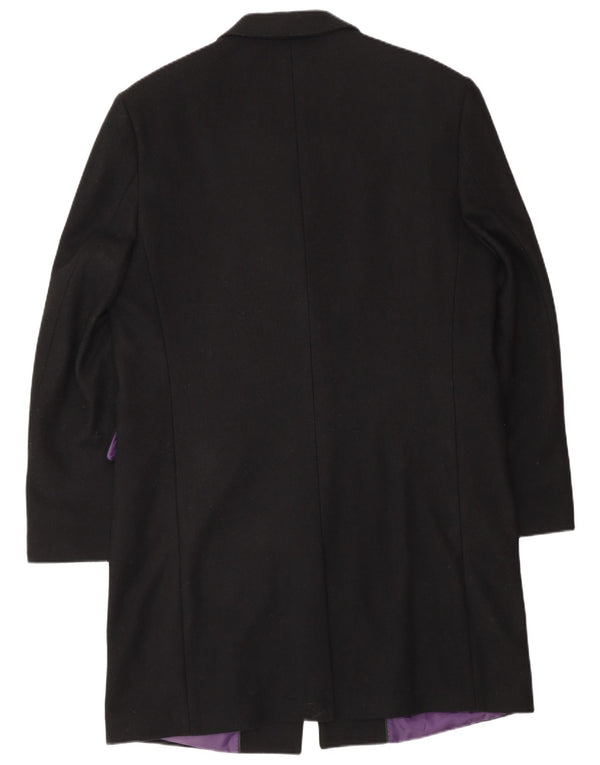 Płaszcz męski Jeff Banks UK 36 Small Black Wełna