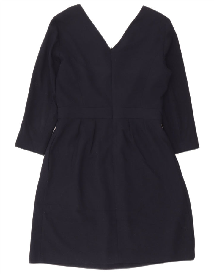 Sukienka damska Massimo Dutti z rękawem 3/4, EU 42, duża, granatowa