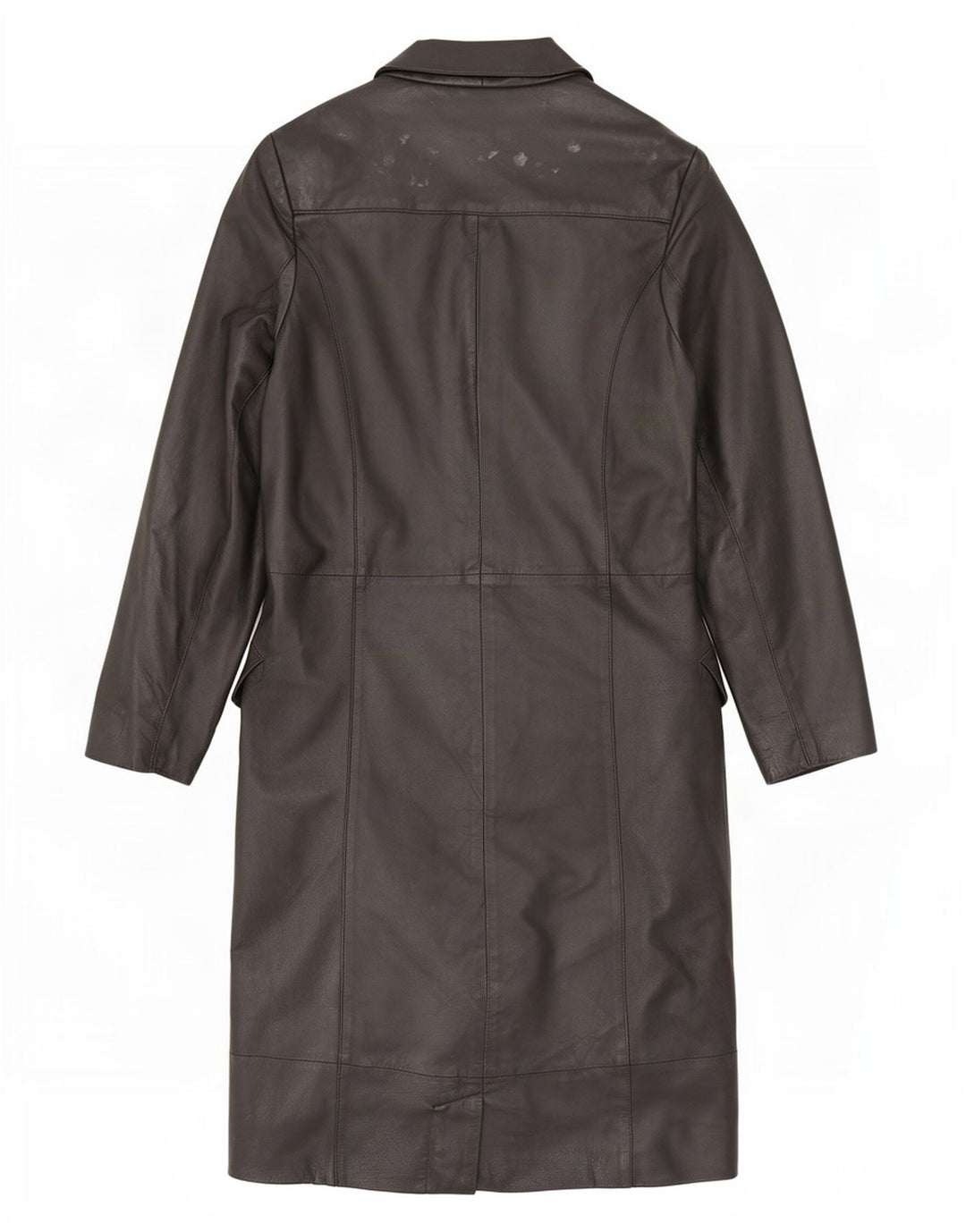 Damski płaszcz skórzany Yuppie oversize EU 34 XS w kolorze czarnym