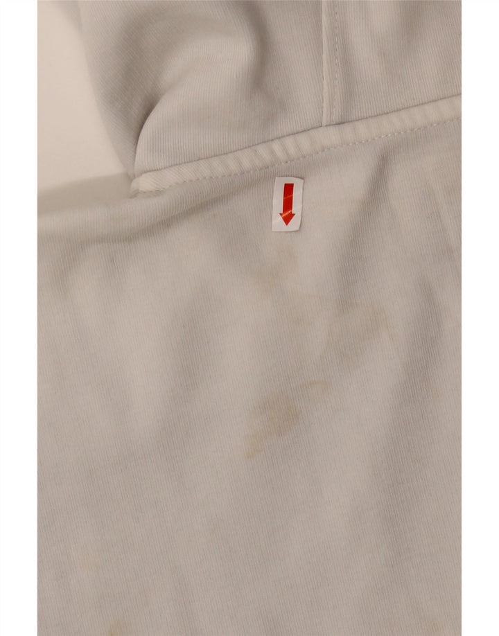 Damski sweter z kapturem i zamkiem GAS UK 14, bawełna w kolorze średniej czerni