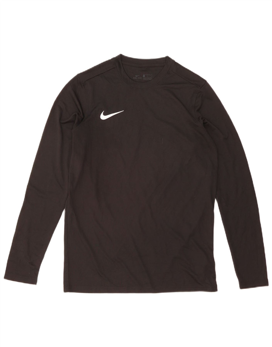 Męska koszulka Nike Dri Fit z długim rękawem, średni czarny poliester