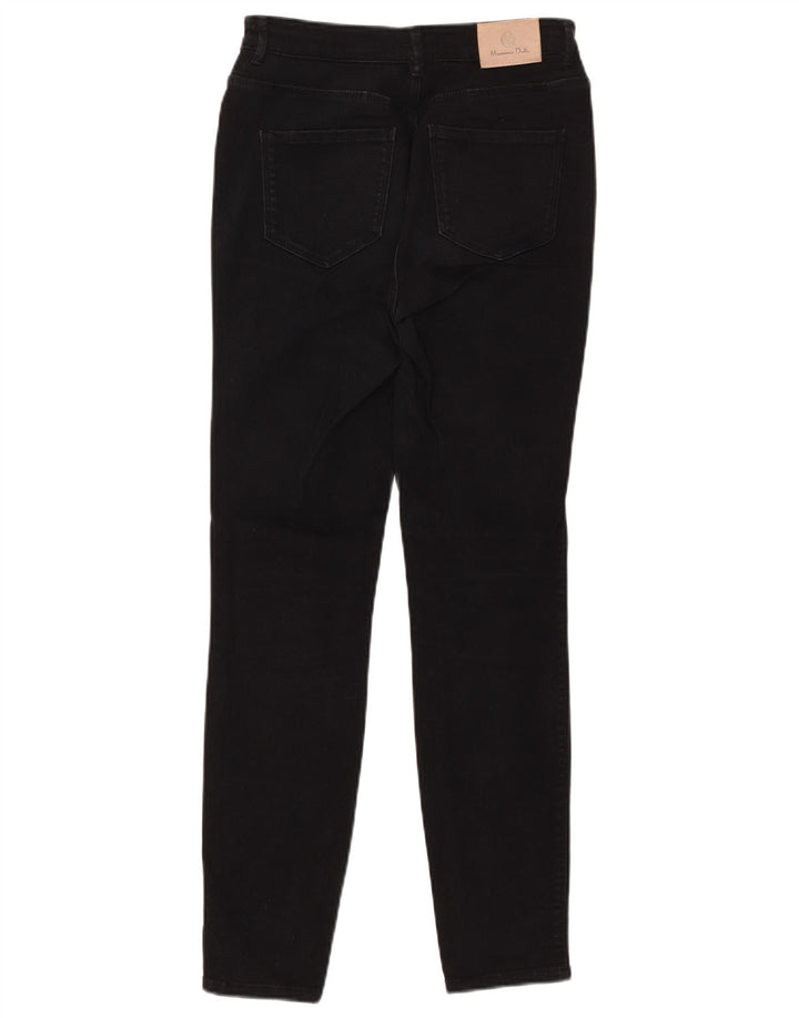 Damskie jeansy skinny MASSIMO DUTTI EU 36 XS W26 L28 Czarna bawełna