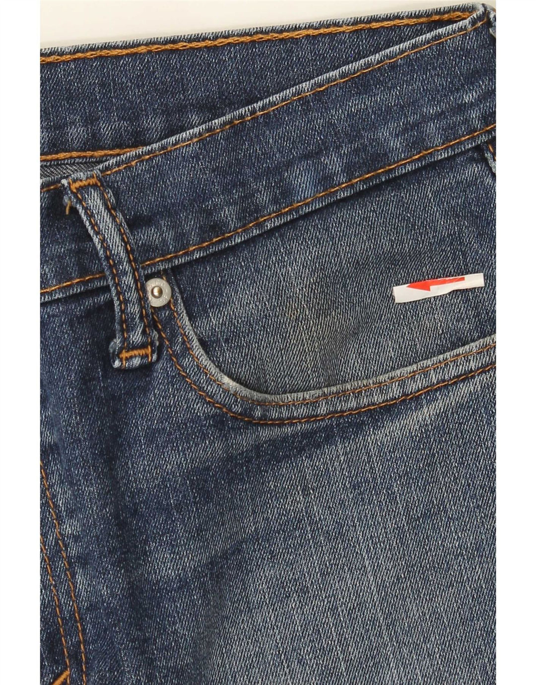 Męskie jeansy Levi's 513 Straight W32 L30 Niebieskie bawełniane