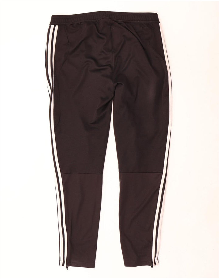 Damskie spodnie dresowe Adidas Climacool UK 16/18, duże, czarne, poliestrowe