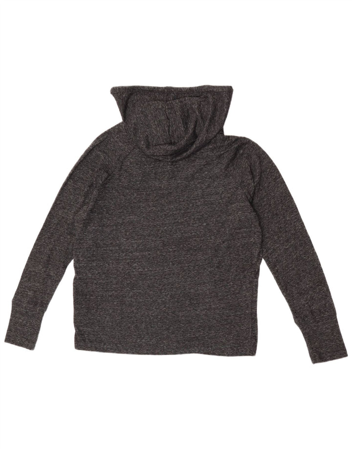 Damski sweter oversize z kapturem Roxy UK 14 Średni granatowy, nakrapiany bawełniany