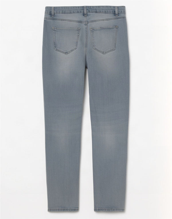 Damskie jeansy M&Co Slim UK 14 Large W32 L29 Niebieskie bawełniane