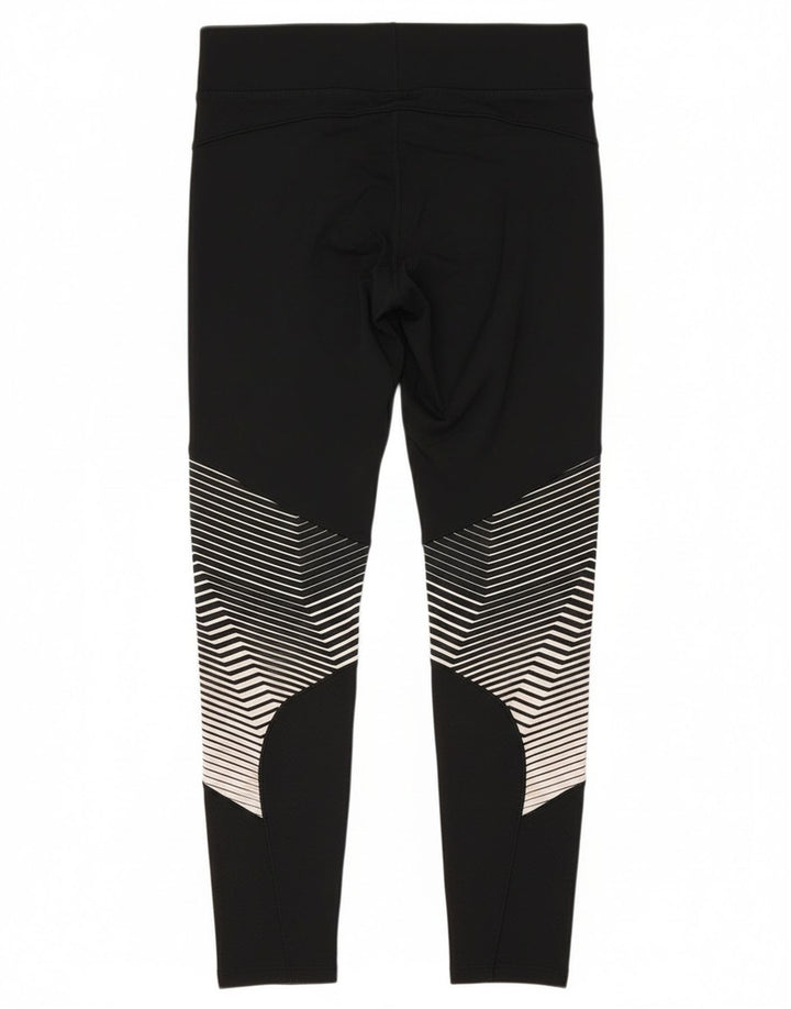 Legginsy damskie Under Armour UK 12, średnie czarne geometryczne