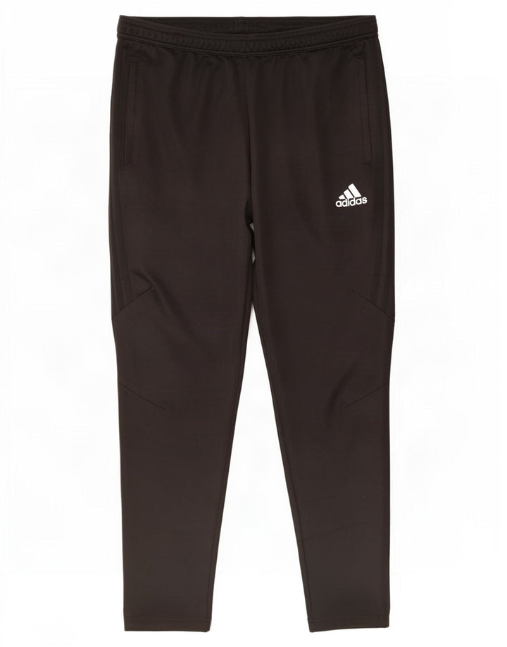 Męskie spodnie dresowe Adidas Climacool XL, czarne, poliestrowe