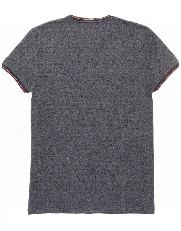 T-shirt męski Jack Wills, średni, granatowy, bawełniany nakrapiany