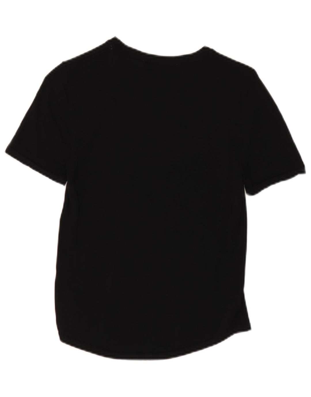 T-shirt damski Zara Top UK 12 Średnia czarna wiskoza