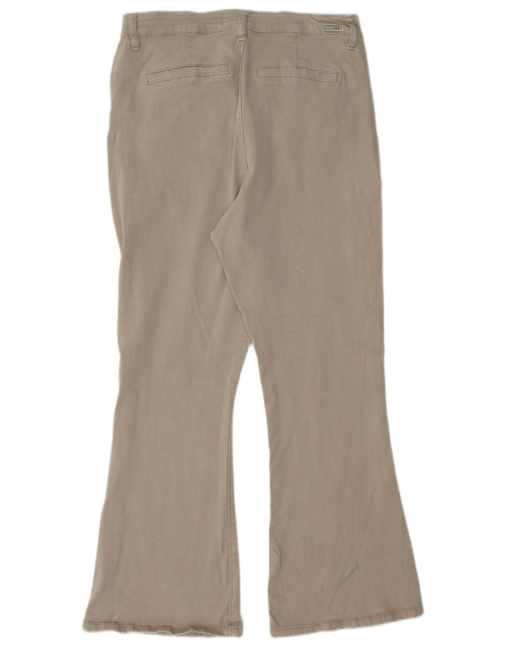 Damskie jeansy Bootcut BKE W33 L28 Beżowa bawełna