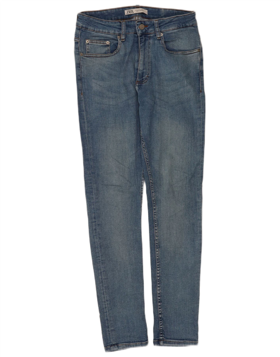 Męskie jeansy obcisłe Zara EU 40 Medium W31 L30 Niebieskie