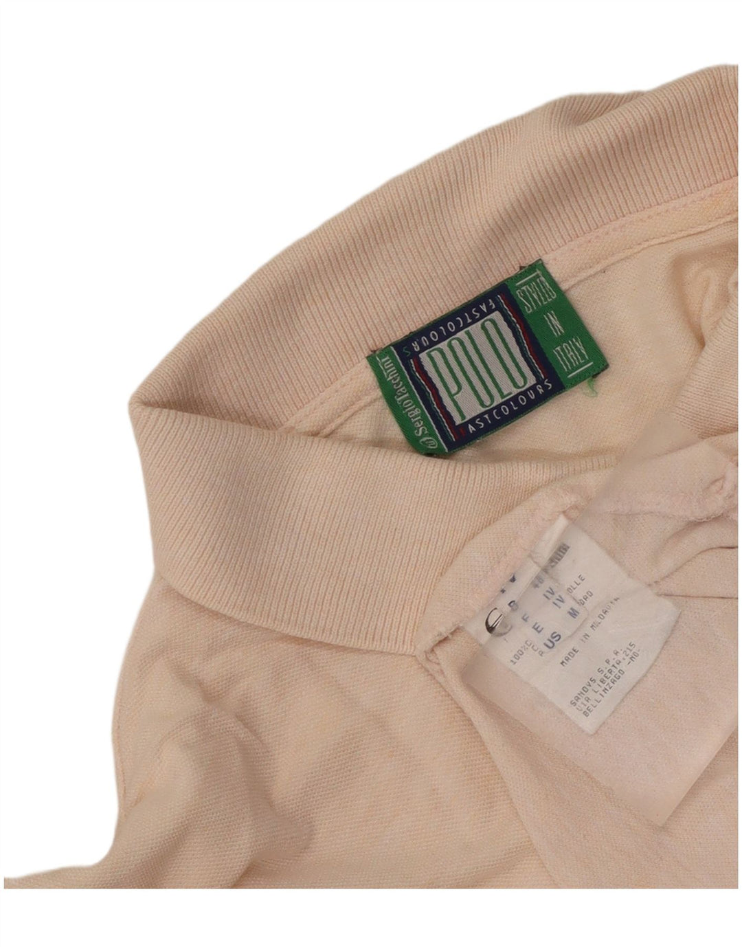 Męska koszulka polo Sergio Tacchini, średnio różowa, bawełniana