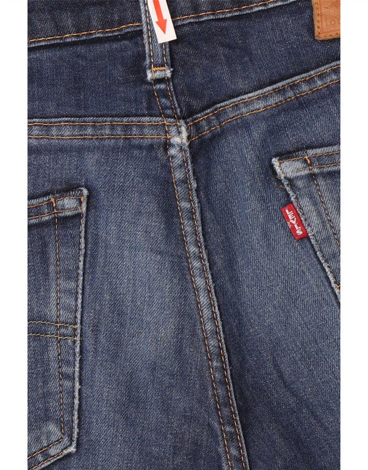 Męskie jeansy Levi's 511 Slim W34 L34 Niebieska bawełna