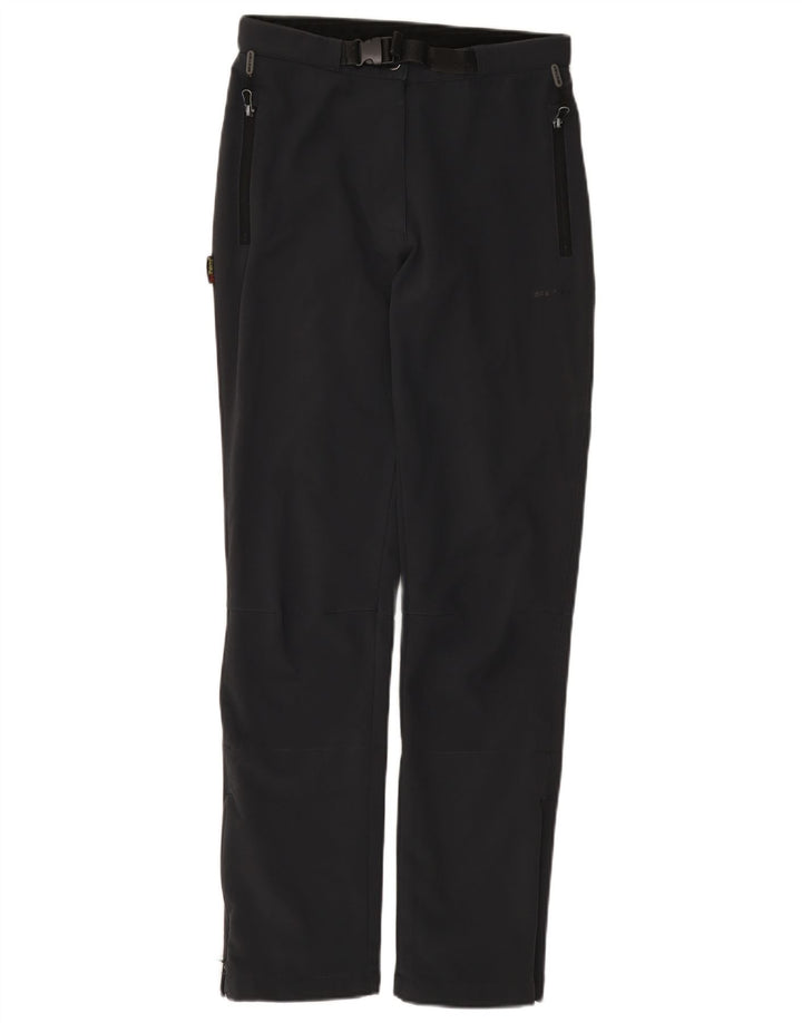 Damskie spodnie turystyczne Vintage, średnie W28 L30, szare