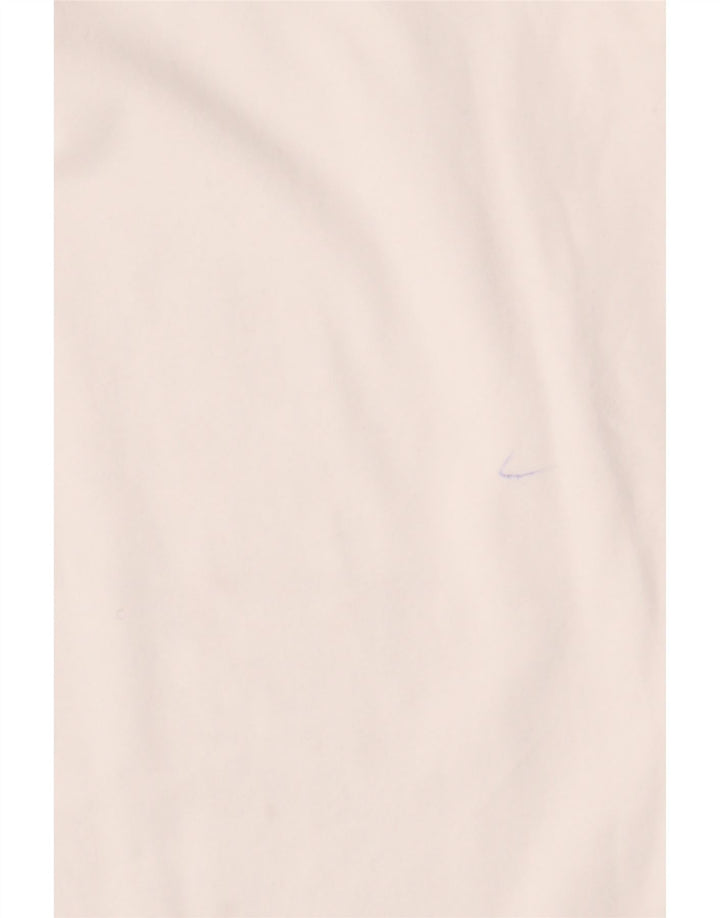 Damski top JIGSAW z długim rękawem, UK 12, średnia biała bawełna