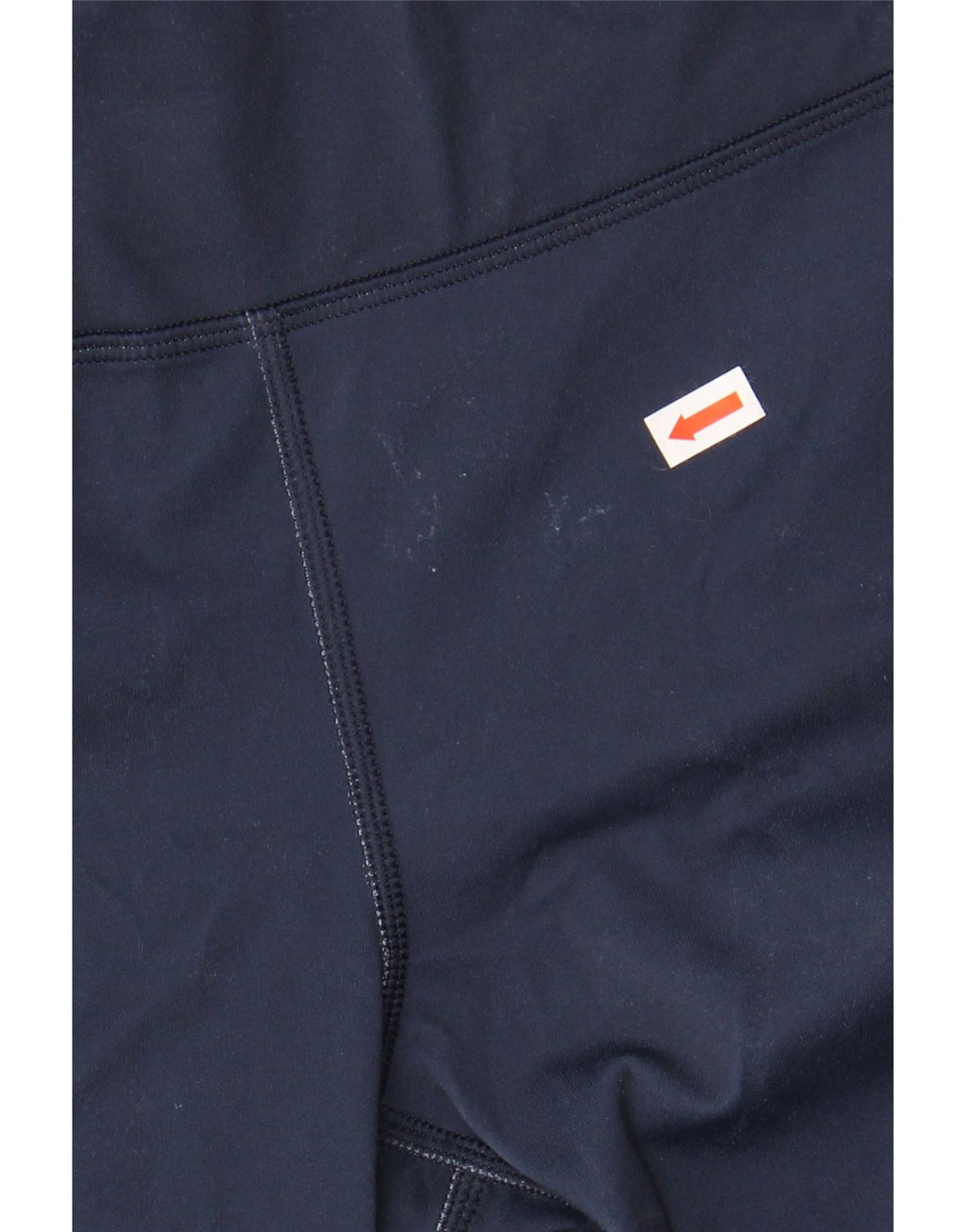 Legginsy damskie ATHLETA UK 10, małe, granatowe, z blokami kolorów