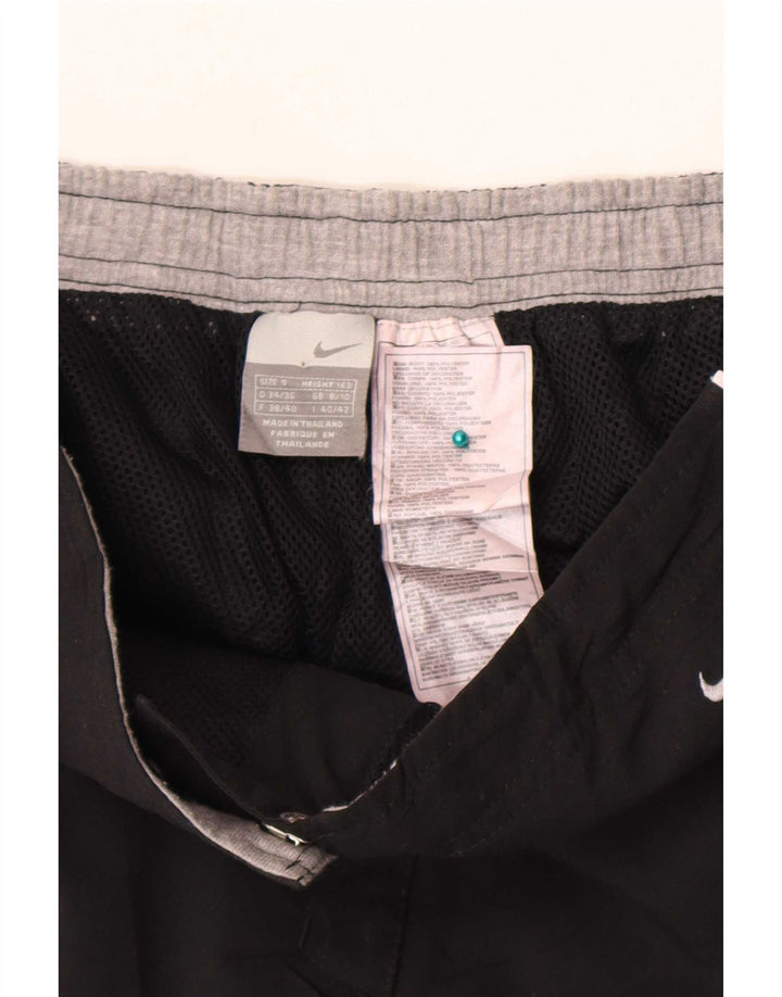 Damskie spodenki sportowe Nike Bermudy UK 8/10 z poliestru w małe czarne paski