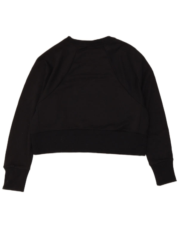 Damska bluza dresowa Nike Crop Graphic Oversize UK 10, mała czarna