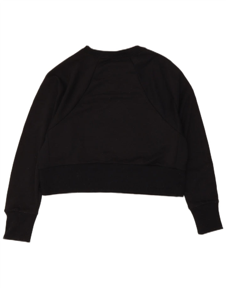 Damska bluza dresowa Nike Crop Graphic Oversize UK 10, mała czarna