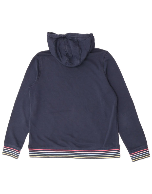Crew Clothing Damski sweter z kapturem UK 14, średni granatowy, bawełniany