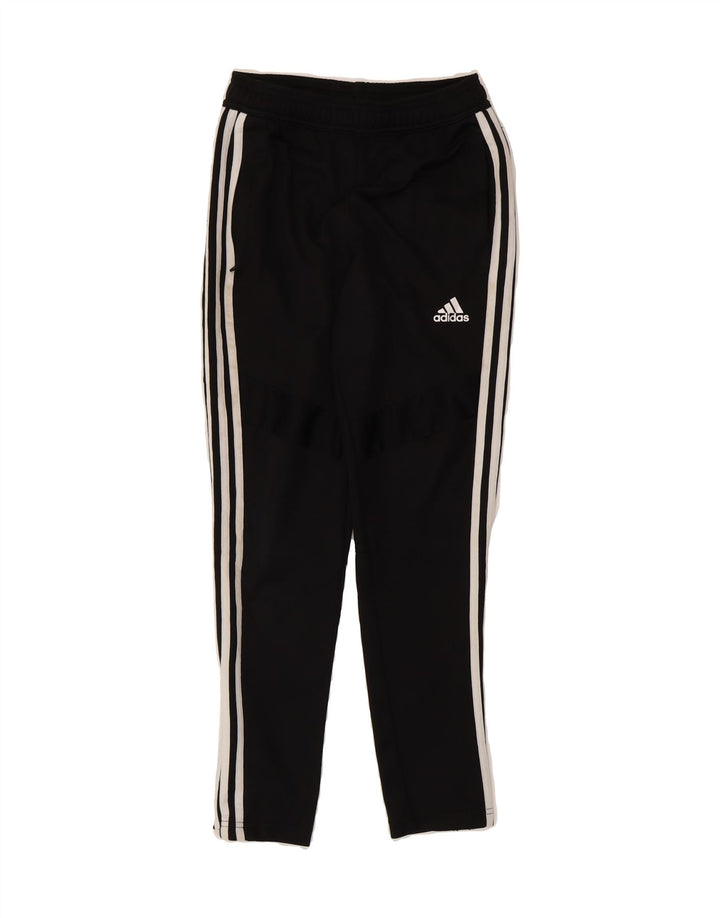 ADIDAS Boys Climacool Tracksuit Trousers 11-12 Years  Black Polyester Vintage Adidas and Second-Hand Adidas from Messina Hembry 