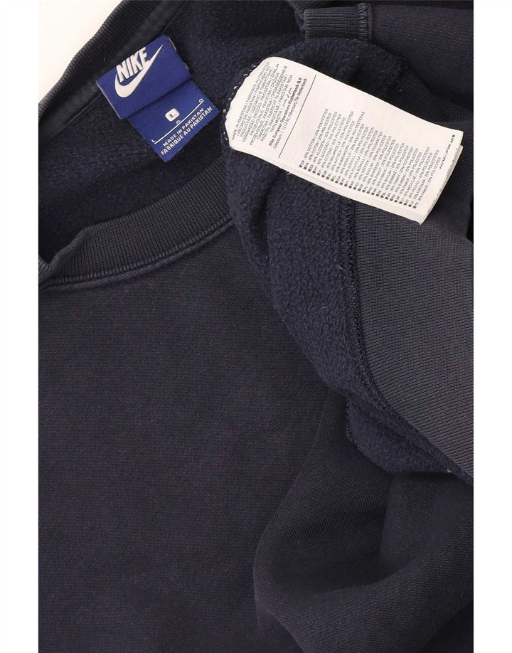 Bluza męska Nike, duża, granatowa, bawełniana