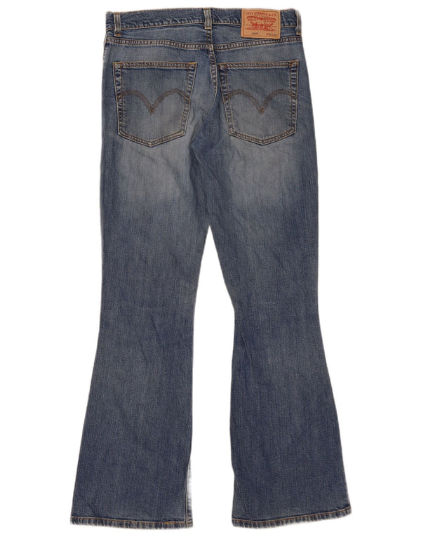 Damskie jeansy Levi's 525 Bootcut W32 L32 Niebieska bawełna