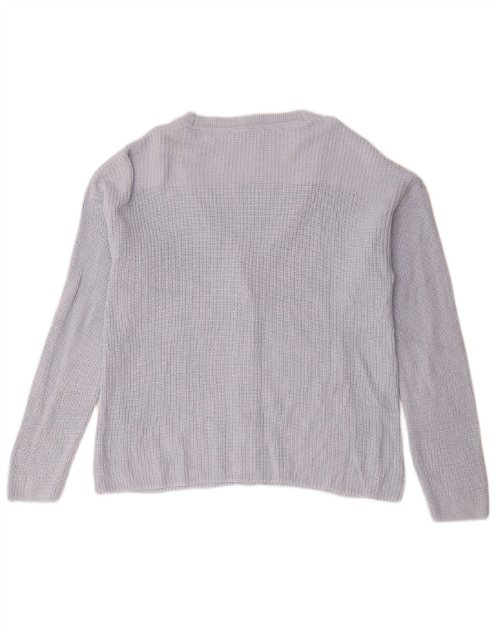 Damski sweter oversize Tommy Hilfiger UK 10 Small Blue